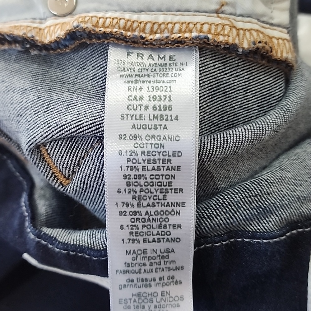 Frame Denim Le Mini Boot Jeans In Augusta - Picture 14 of 14
